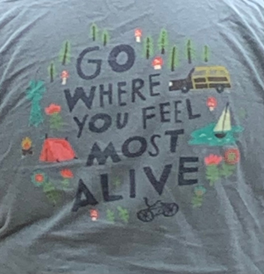 Go Where You Feel Most Alive